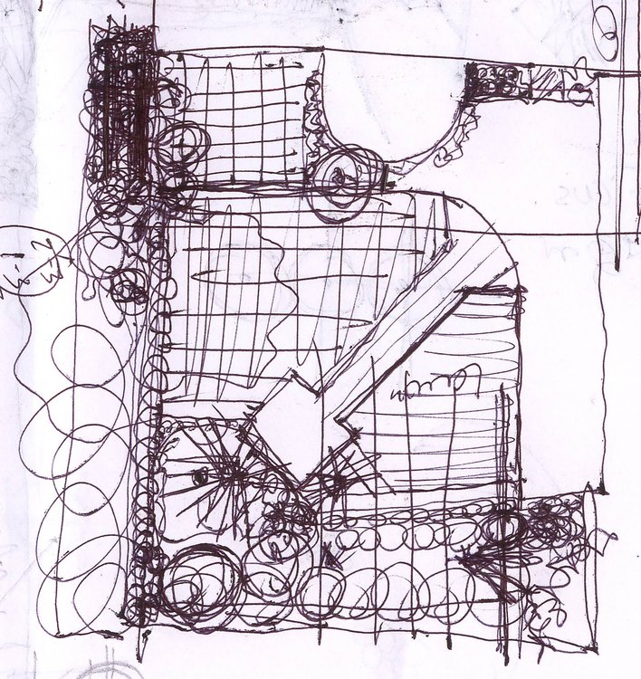 Title: Sketch of Architect's own residence.